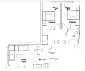 Privatzimmer in der Chestnut Street, bild 36 von 42