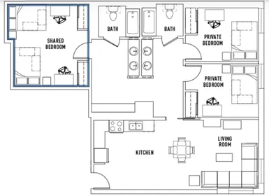 Privatzimmer in der Chestnut Street, bild 39 von 42