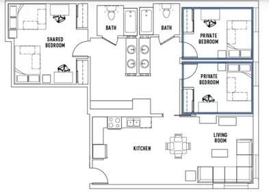 Privatzimmer in der Chestnut Street, bild 40 von 42