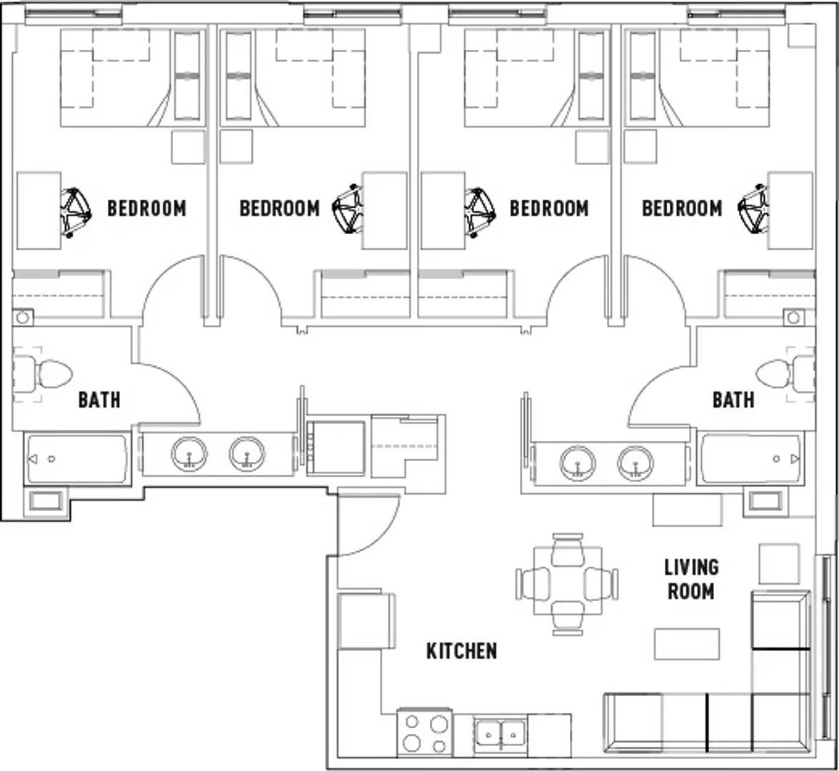 Budgetfreundliches Studentenzimmer in Campusnähe in 