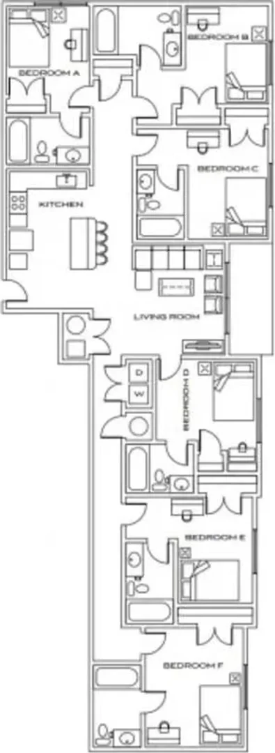 Functional student room perfect for studying in 