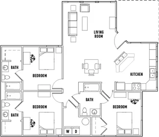 Stanza privata in McKinley Drive, immagine 2 di 40