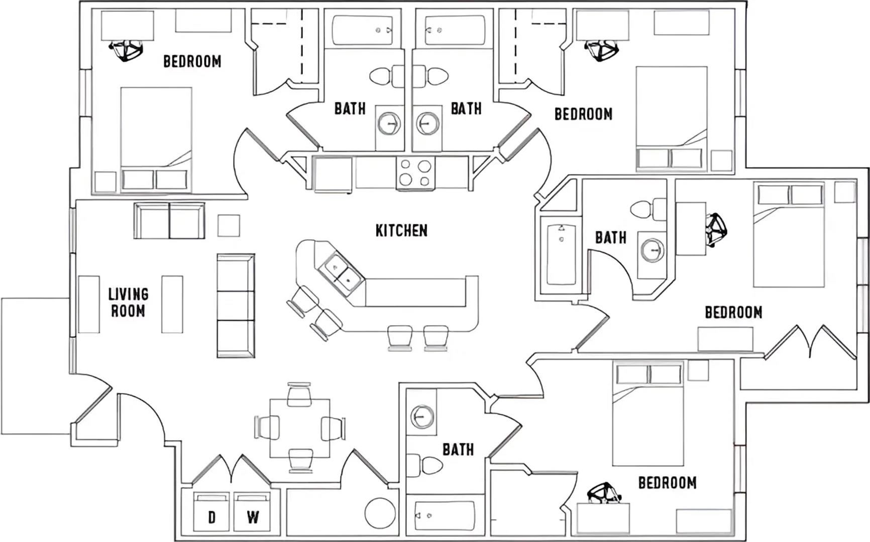 Komfortables und geräumiges Studentenzimmer in 