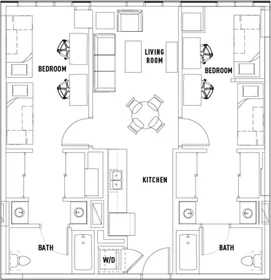 Stanza privata in Lancaster Avenue, immagine 1 di 10