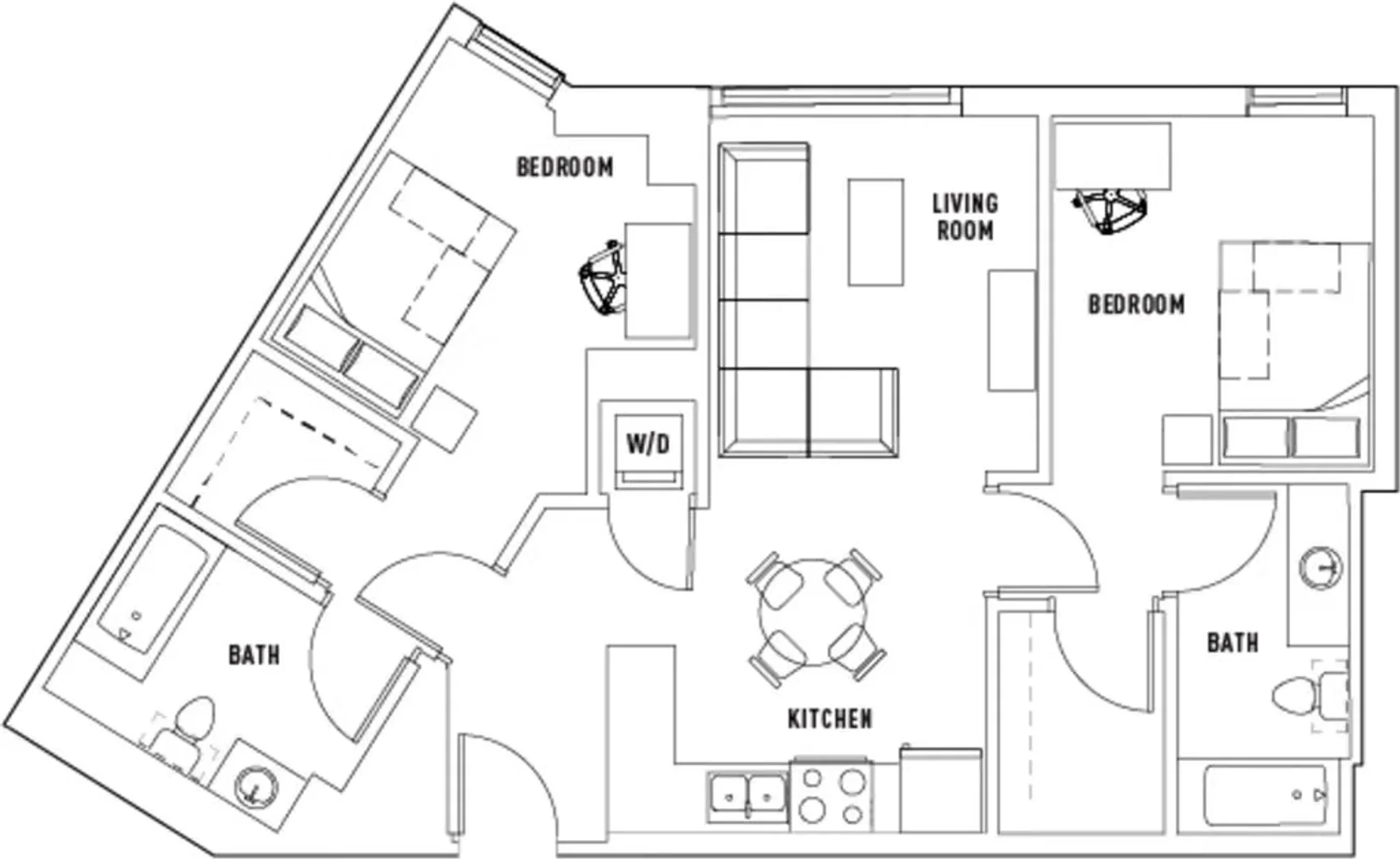 Quarto de estudante funcional perfeito para estudar em 