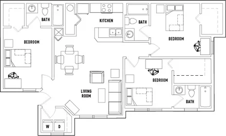 Quarto privado em Einstein Way, imagem 1 de 10