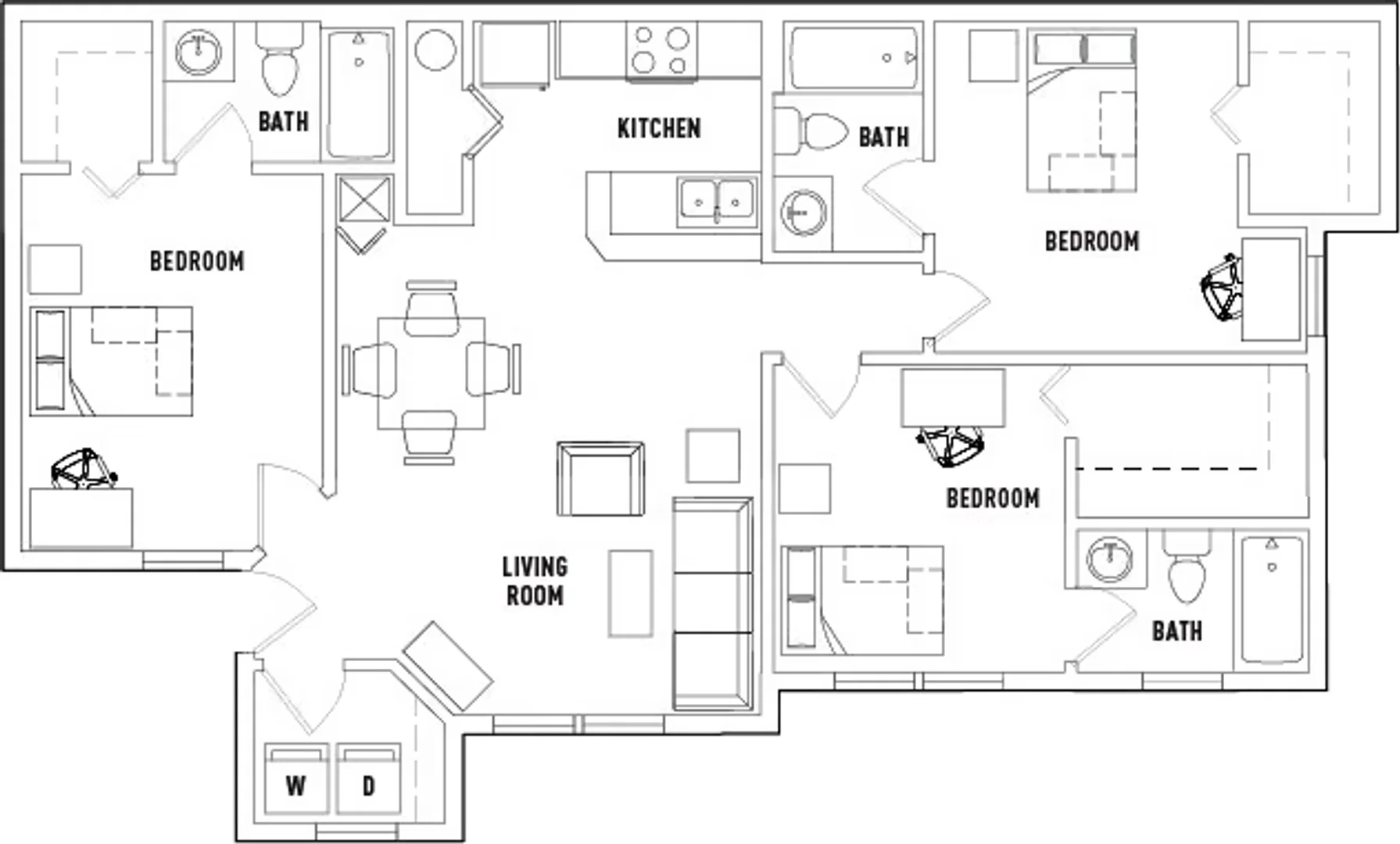 Chambre d'étudiant confortable et spacieuse dans 