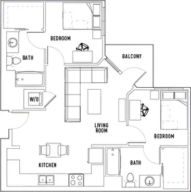 Privatzimmer in der Alcazar Street, bild 1 von 21