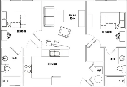 Private room at Southwest 2nd Avenue, image 1 of 10