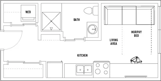 Quarto privado em Pierce Street, imagem 2 de 13