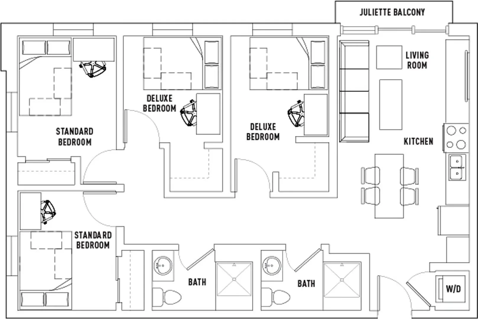 Cozy room for students available in