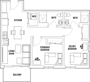 Habitación privada en Pierce Street, imagen 1 de 10