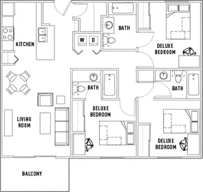 Privatzimmer in der UTSA Boulevard, bild 1 von 29