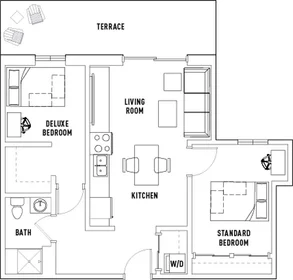 Habitación privada en Pierce Street, imagen 1 de 10