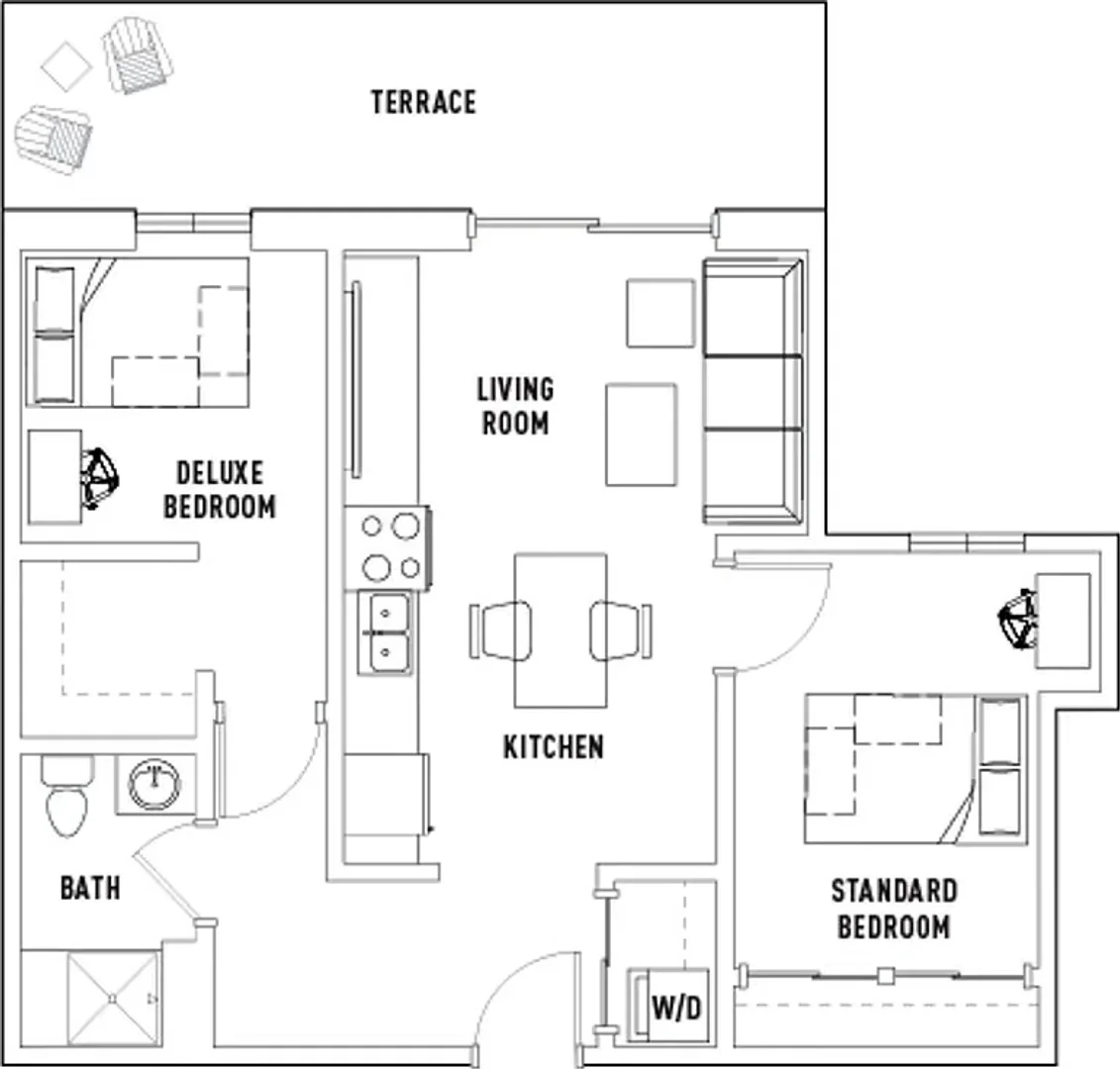 Budget-friendly student room close to campus in 