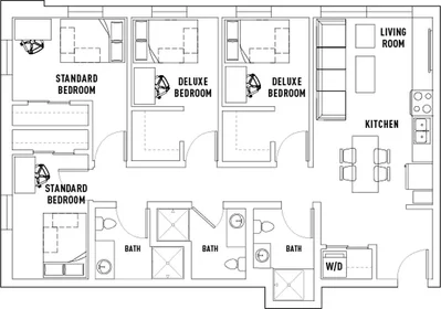 Privatzimmer in der Pierce Street, bild 1 von 10