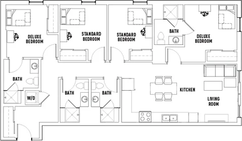 Habitación privada en East Huron Street, imagen 1 de 10