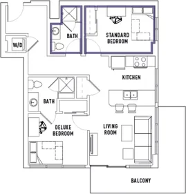 Private room at University Way Northeast, image 1 of 10