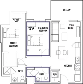 Private room at University Way Northeast, image 1 of 10