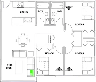Privatzimmer in der West Call Street, bild 1 von 37