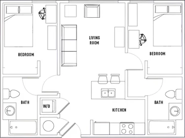 Habitación privada en Choice Center Drive, imagen 1 de 10