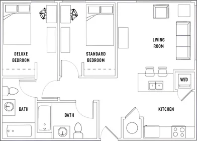 Habitación privada en Choice Center Drive, imagen 1 de 23