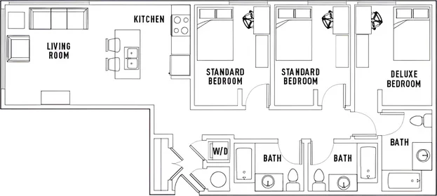 Habitación privada en Choice Center Drive, imagen 1 de 23