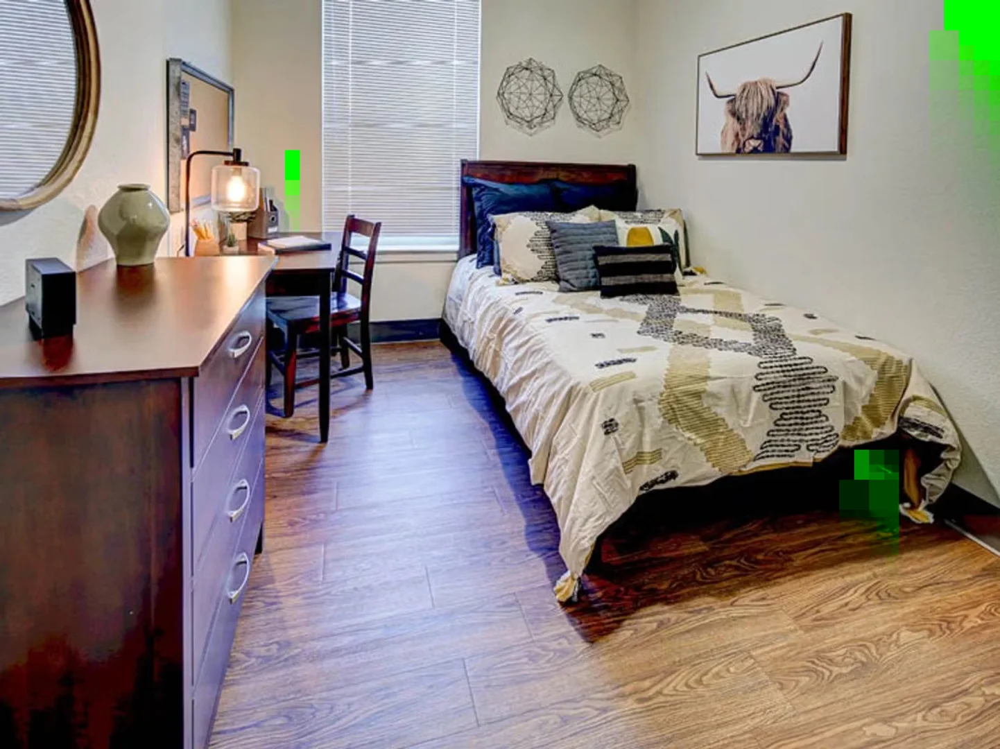 Habitación acogedora para estudiantes disponible en 