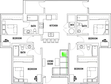 Private room at Franklin Boulevard, image 1 of 47
