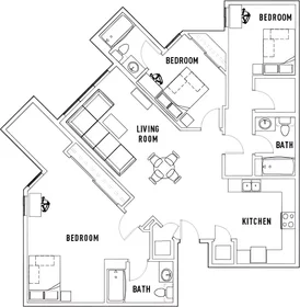 Quarto privado em Franklin Boulevard, imagem 1 de 10