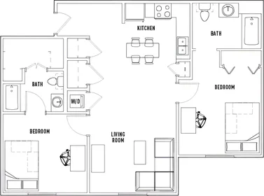 Private room at University City Boulevard, image 1 of 10