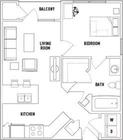 Chambre privée à West Abram Street, image 1 de 10