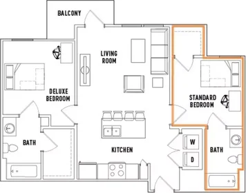 Habitación privada en West Abram Street, imagen 1 de 10