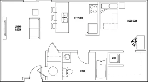 Studio at West Gaines Street, image 1 of 42