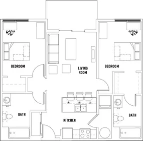 Özel oda konumu West Gaines Street, 4 47 görüntüsü
