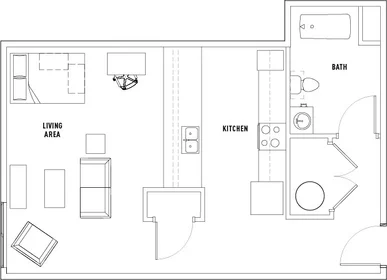 Studio at West Gaines Street, image 2 of 44