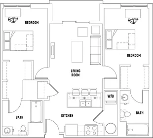 Habitación privada en West Gaines Street, imagen 1 de 10