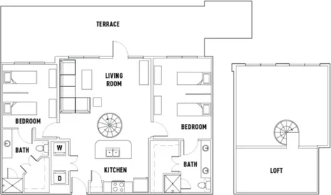 Privatzimmer in der Pearl Street, bild 1 von 10