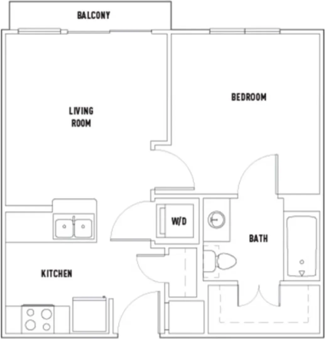 Functional student room perfect for studying in 