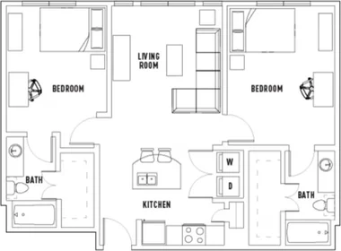 Habitación privada en Pearl Street, imagen 1 de 10