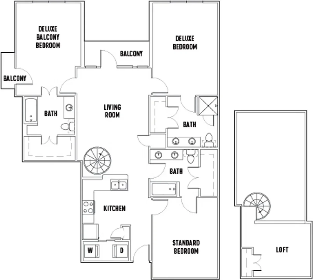 Bright and airy student room with easy university access in 