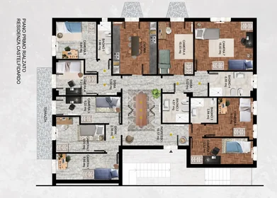 Quarto privado em Via Castelfidardo 3, 35141, Padova, Italy, imagem 26 de 26