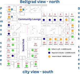 Alojamiento con 3 habitaciones en Ljubljana