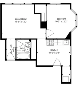 Entire apartment in residence at 195, Concord Ave., Unit 11, Cambridge, Cambridge, MA, 02138, image 7 of 15