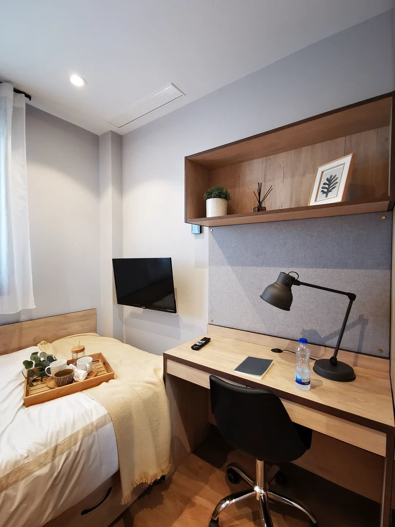 Habitación en apartamento estudiantil en alquiler en , completamente amueblado