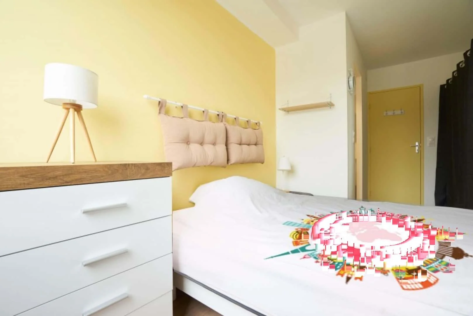 Habitación acogedora para estudiantes disponible en