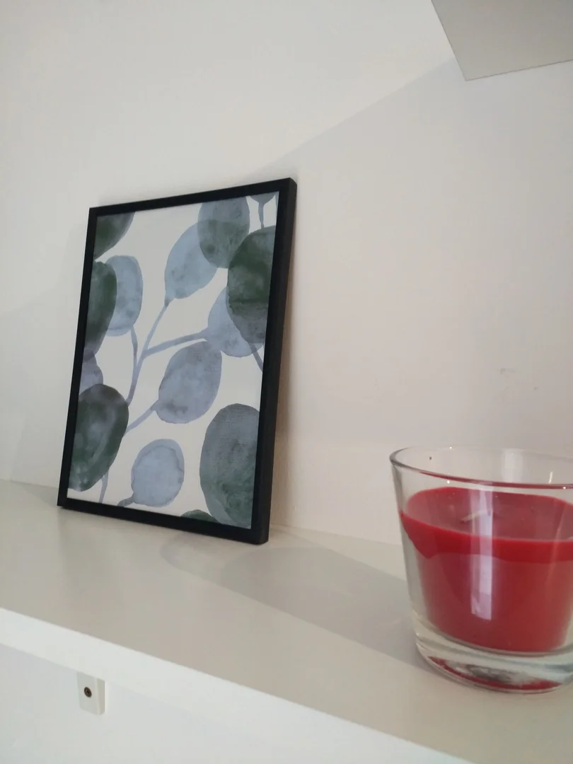 Bright and airy student room with easy university access in 