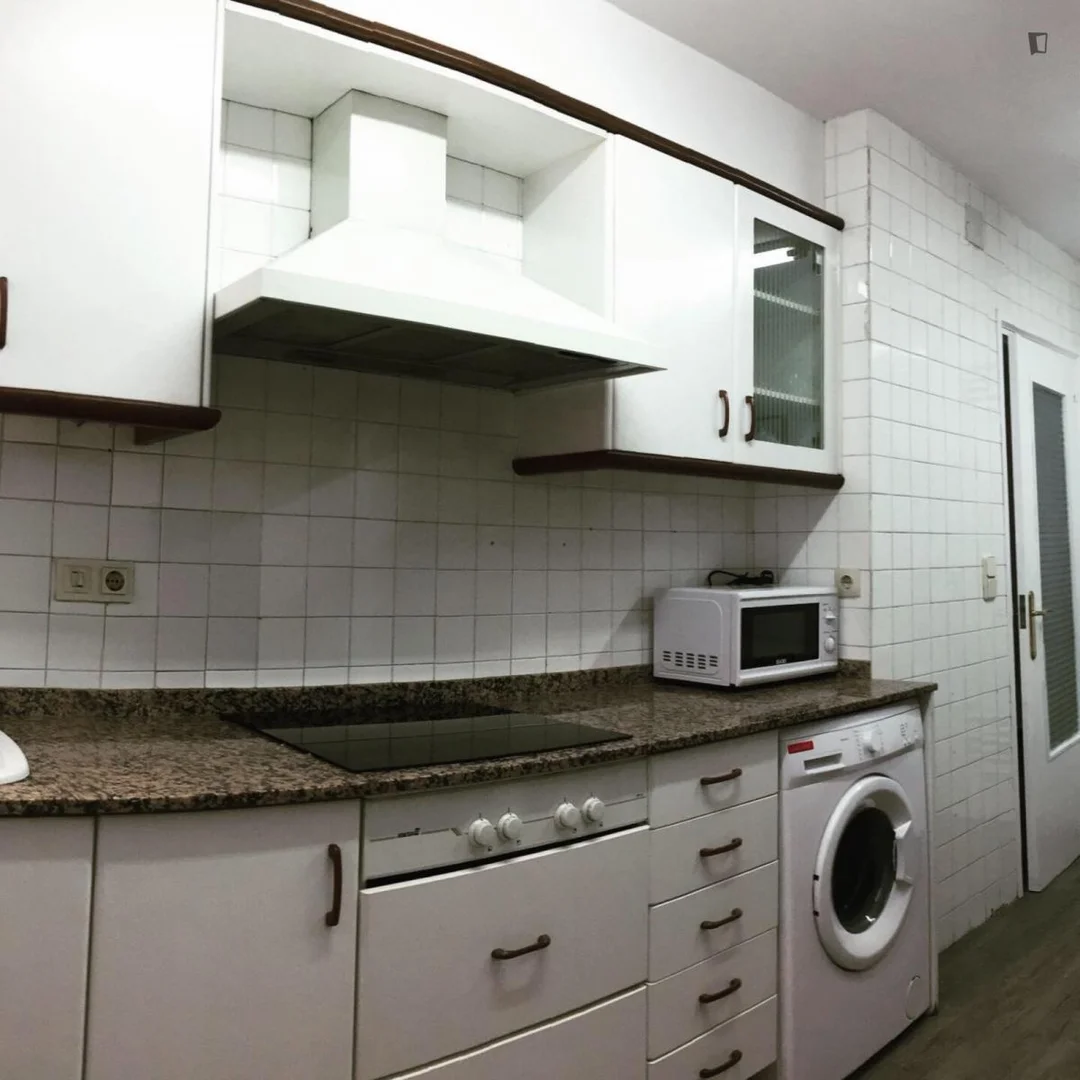 Student-friendly room in  with modern amenities