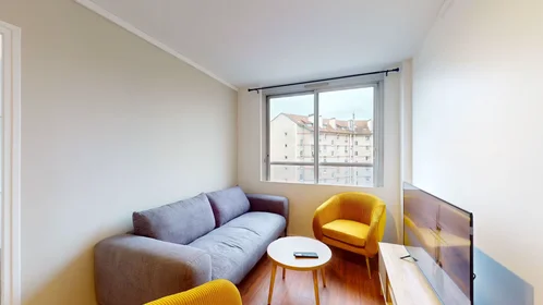 Özel oda konumu Rue Robert Lavergne, Bécon-les-Bruyères, 6 10 görüntüsü