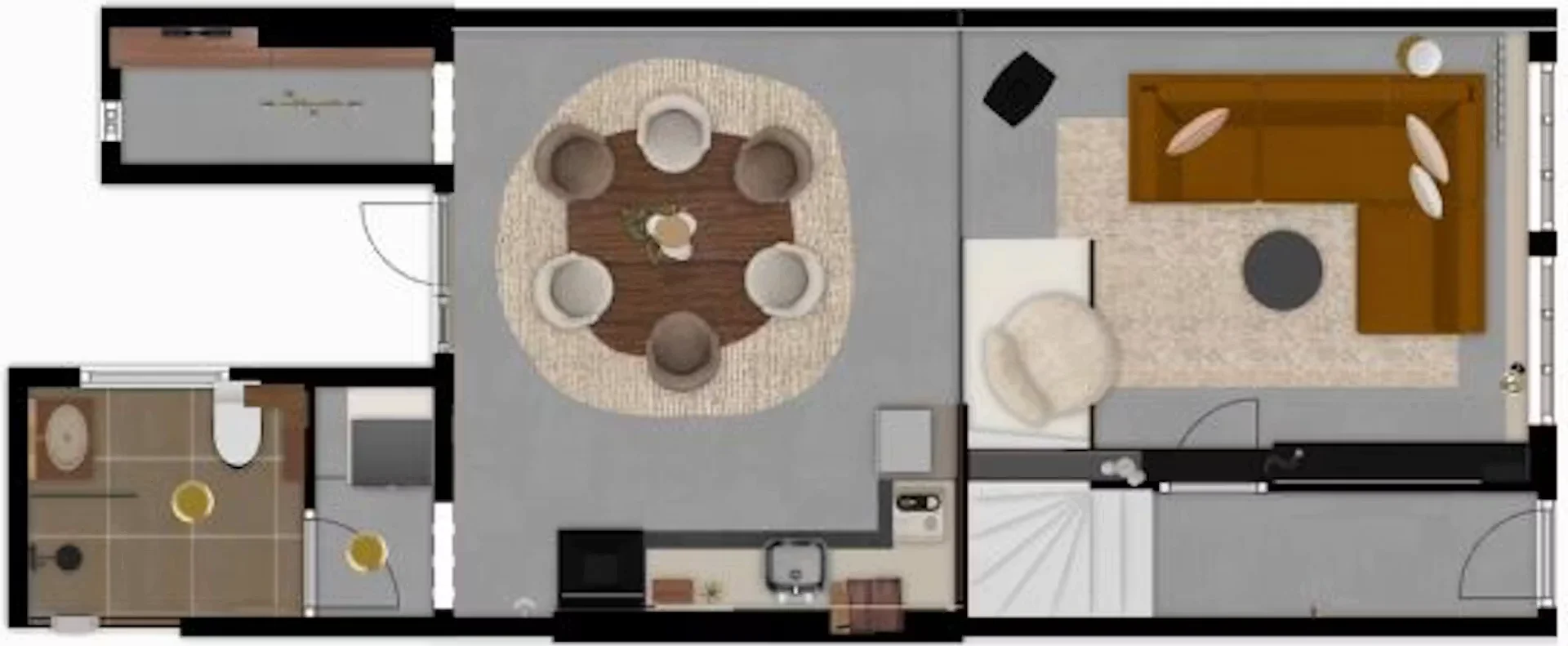 Student-friendly room in  with modern amenities